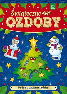 Obrazek Modele z papieru dla dzieci Świąteczne ozdoby