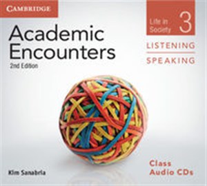 Obrazek Academic Encounters Level 3 Class Audio CDs (3) Listening and Speaking