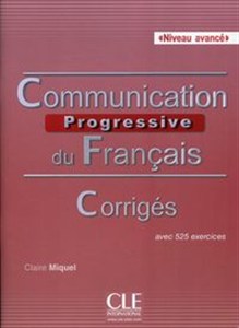 Obrazek Communication progressive du francais avance Corriges