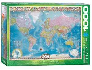 Picture of Puzzle 1000 Mapa Świata
