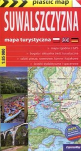 Obrazek Suwalszczyzna mapa turystyczna 1:85 000
