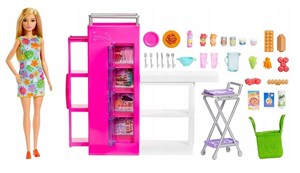 Picture of Barbie Spiżarnia + Lalka HJV38