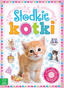 Obrazek Minialbum z naklejkami Słodkie kotki