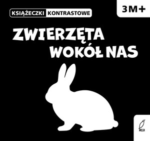 Obrazek Zwierzęta wokół nas Książeczka kontrastowa