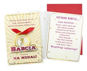 Picture of Karnet B6 Babcia