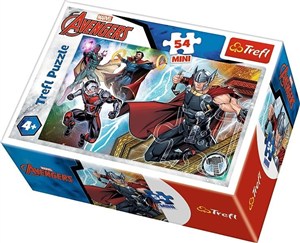 Obrazek Puzzle 54 mini Bohaterowie The Avengers 4 TREFL
