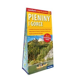 Obrazek Pieniny i Gorce laminowany map&guide 2w1: przewodnik i mapa