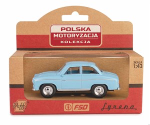 Obrazek PRL Syrena 104 Niebieski