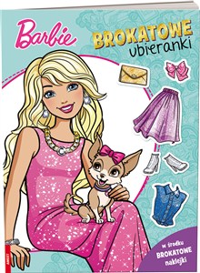 Obrazek Barbie Brokatowe ubieranki