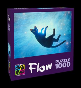 Picture of Puzzle 1000 Flow czarny kot