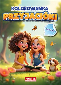 Obrazek Kolorowanka Przyjaciółki z naklejkami