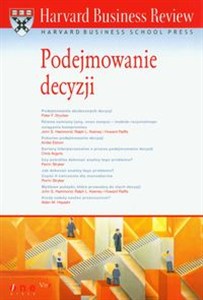 Picture of Harvard Business Review. Podejmowanie decyzji