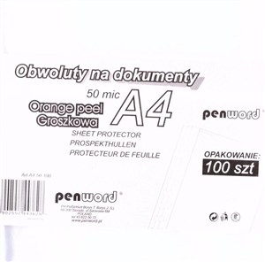 Picture of Obwoluta A4 50 mic groszkowa 100szt