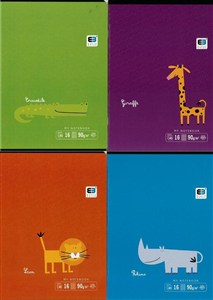 Obrazek Zeszyt A5/16K kratka Black&Blue (20szt)