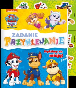 Obrazek Psi Patrol Zadanie przyklejanie Pędzimy na misję!