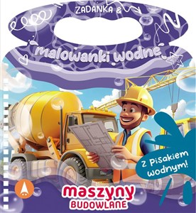 Obrazek Zadanka & malowanki wodne. Maszyny budowlane