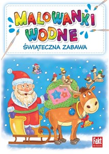 Obrazek Świąteczna zabawa. Malowanki wodne