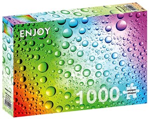 Obrazek Puzzle 1000 Kolorowe krople