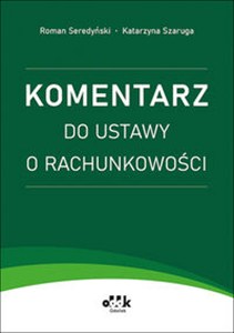 Obrazek Komentarz do ustawy o rachunkowości RFK1539