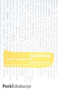 Picture of Słownik nazw osobowych i miejscowych