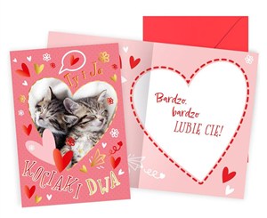 Obrazek Karnet B6 Walentynki