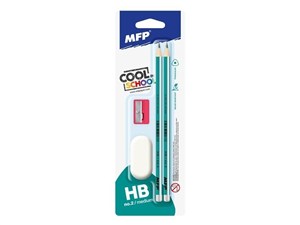 Obrazek Ołówki trójkątne M HB 2szt