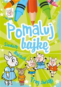 Picture of Pomaluj bajkę Siedem koźlątek Trzy świnki
