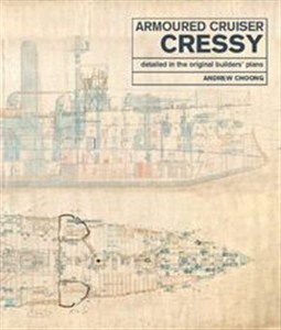 Picture of Armoured Cruiser Cressy Detailed in the Original Builders' Plans