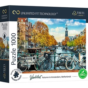 Obrazek Puzzle 1000 Autumn in Amsterdam, Netherlands