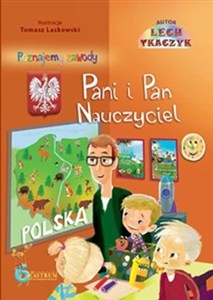 Obrazek Pani i Pan Nauczyciel Książka edukacyjna dla dzieci z audiobookiem