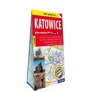 Picture of Katowice plan miasta 1:20 000 papier 2024