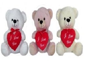 Picture of Miś z sercem 35cm MIX