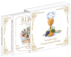 Obrazek Pamiątka mojej Pierwszej Komunii Świętej Książka w etui