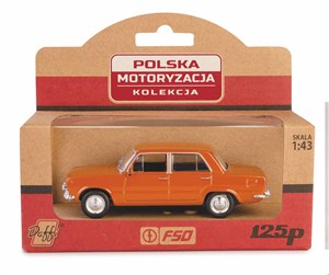 Obrazek PRL Fiat 125P Brązowy