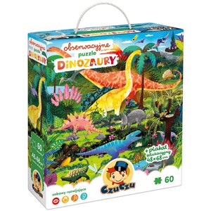 Picture of CzuCzu Obserwacyjne puzzle Dinozaury 4+