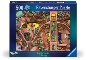 Obrazek Puzzle 2D: Fantastyczna biblioteka 500el