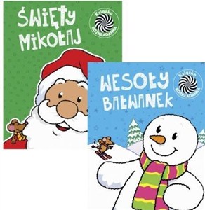 Obrazek Pakiet: Ruchome obrazki 2 Św.Mikołaj/Bałwanek