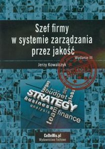 Obrazek Szef firmy w systemie zarządzania przez jakość