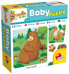 Obrazek Carotina Baby Puzzle W Lesie