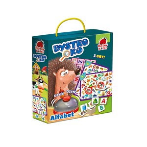 Picture of Gra z dzwonkiem Bystre oko Alfabet RK1070-01