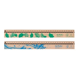 Obrazek Linijka drewniana 30cm - Greenline, 1 szt
