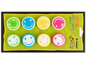 Picture of Magnesy Outline smile 8szt