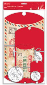 Obrazek Zestaw 4 pudełek prezentowych składanych