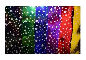 Picture of Wycinanka A4 metalizowana gwiazdki