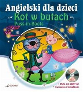 Obrazek Angielski dla dzieci Kot w butach Puss-in-boots + CD