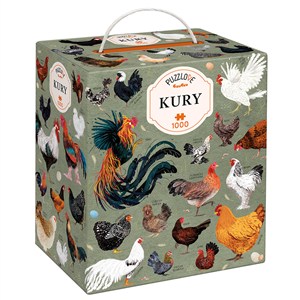 Obrazek Puzzlove CzuCzu Kury 1000 elementów