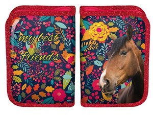 Obrazek Piórnik bez wyposażenia My best friends