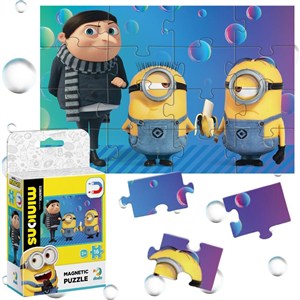 Obrazek Magnetyczne puzzle Minionki