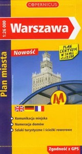 Obrazek Warszawa plan miasta