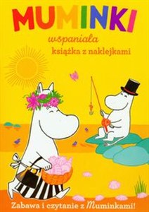 Obrazek Muminki Wspaniała książka z naklejkami Zabawa i czytanie z Muminkami !